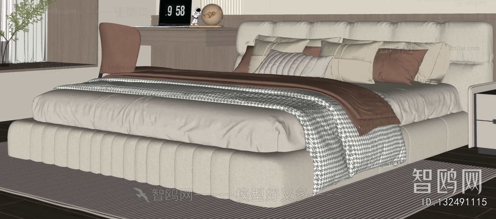 Modern Double Bed