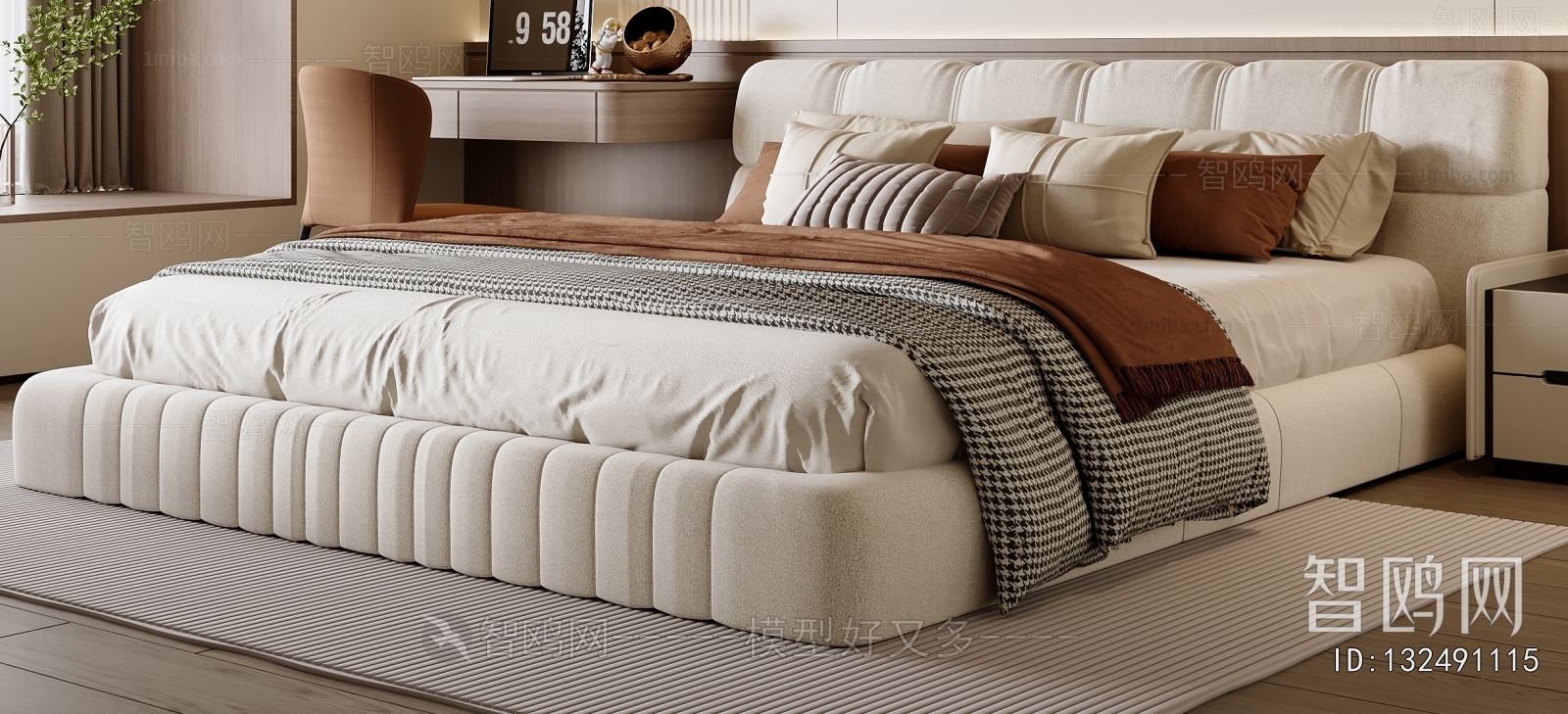 Modern Double Bed