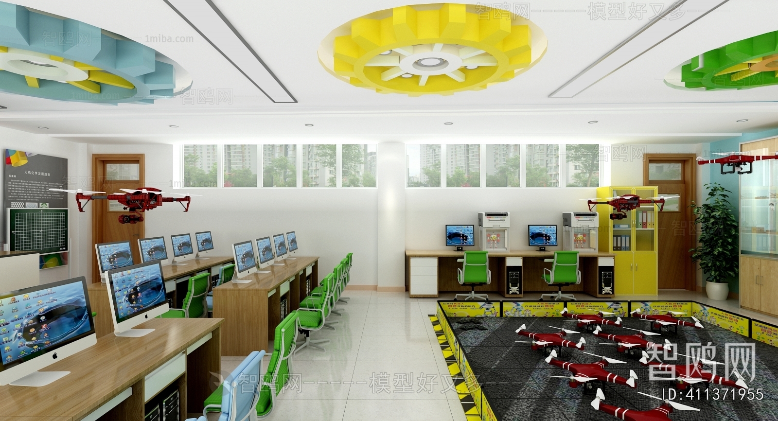 Modern School Classrooms