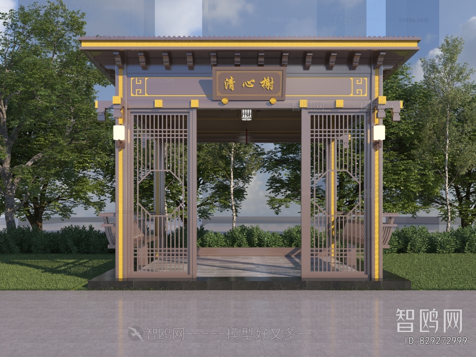 New Chinese Style Pavilion