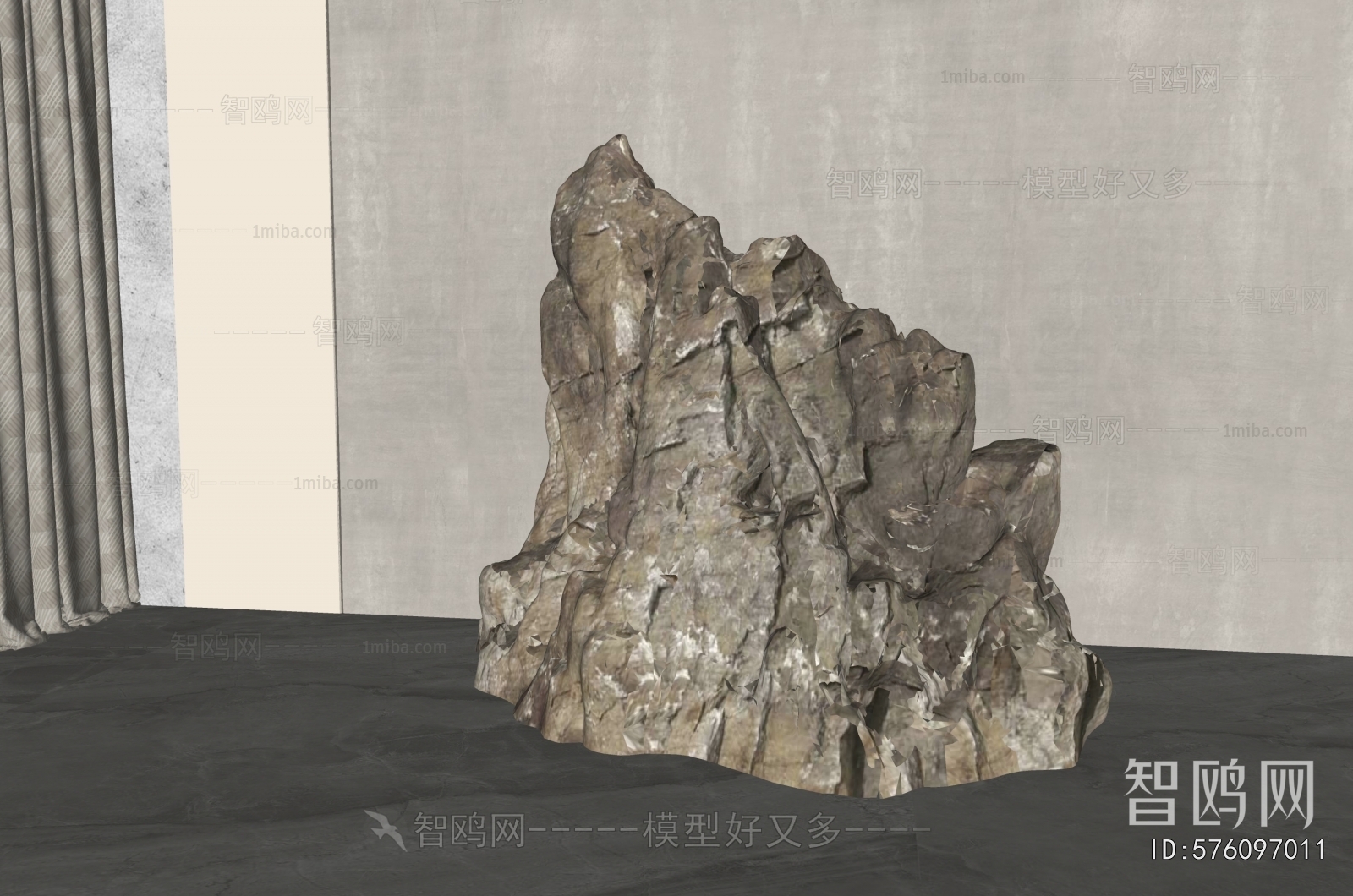 New Chinese Style Rockery Waterscape