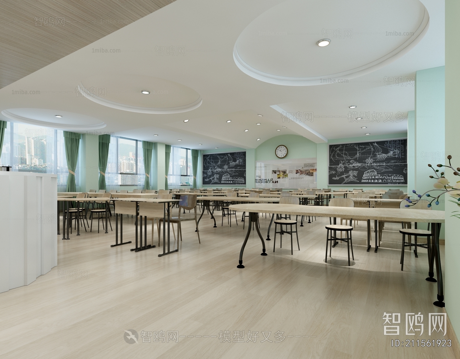 Modern School Classrooms