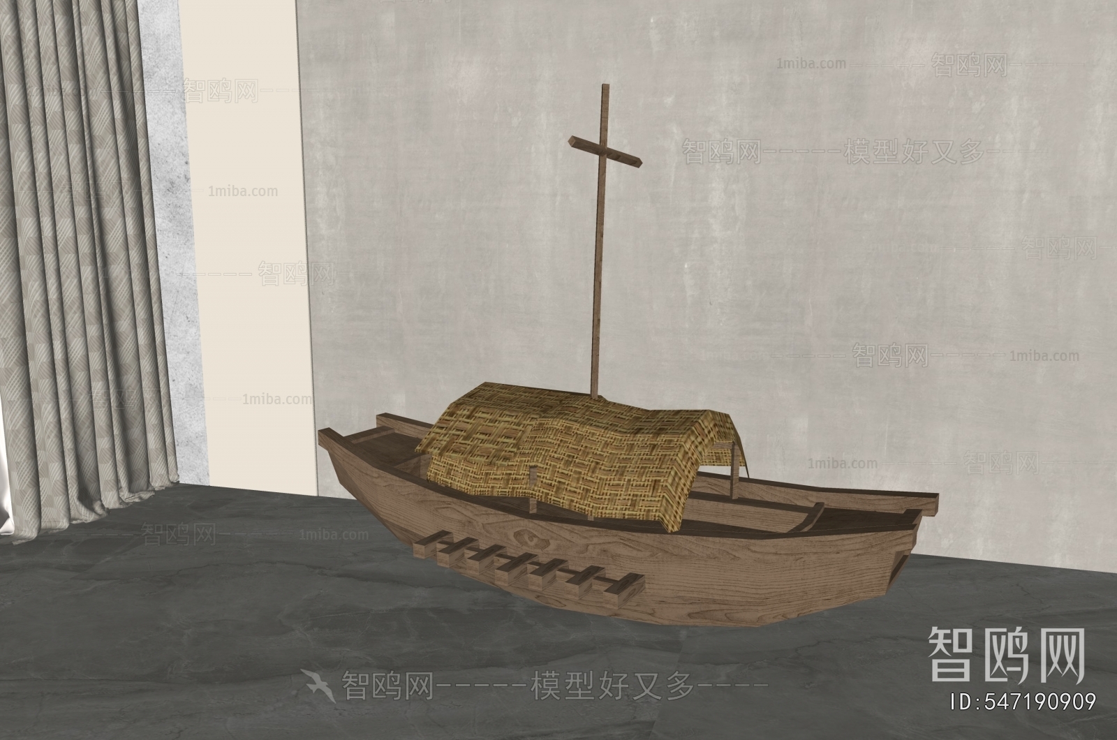 Wabi-sabi Style Ship