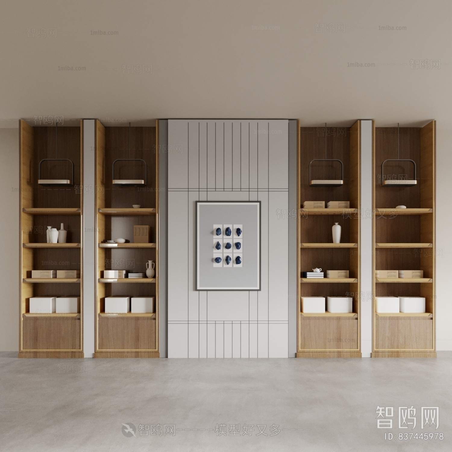 New Chinese Style Bookcase