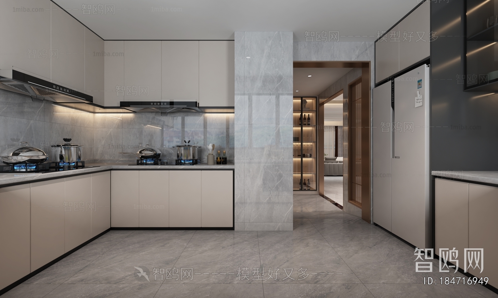 Modern The Kitchen