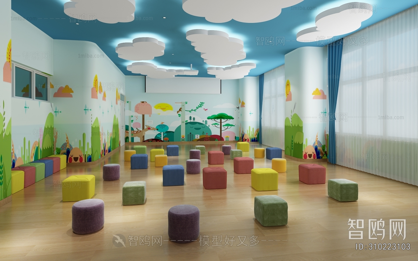 Modern Kindergarten Classrooms