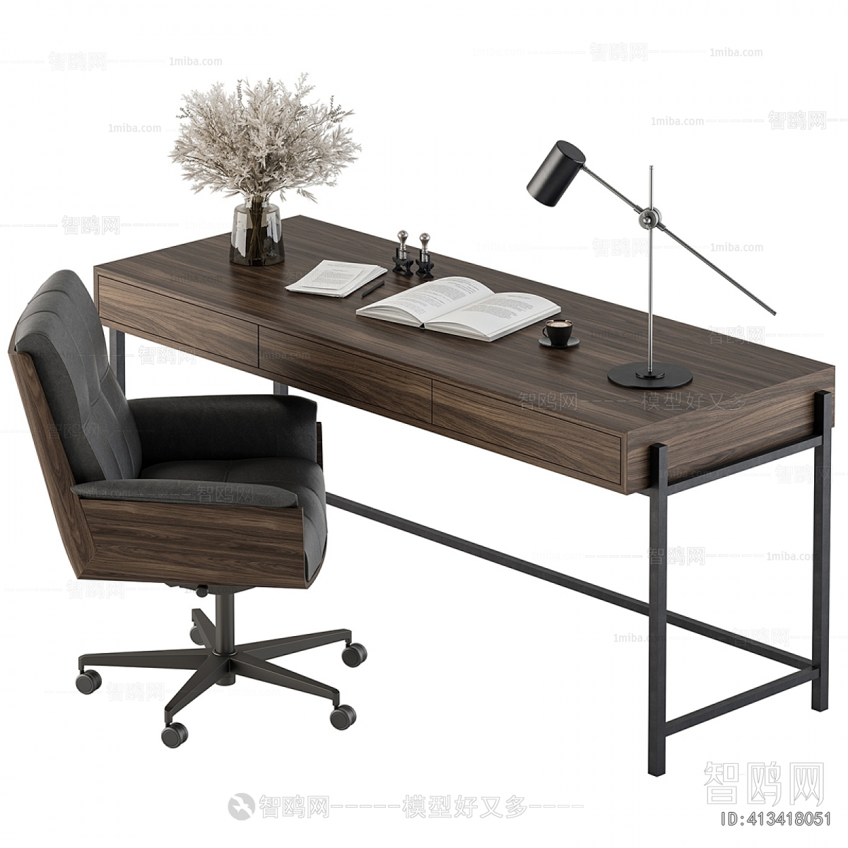 Modern Computer Desk And Chair