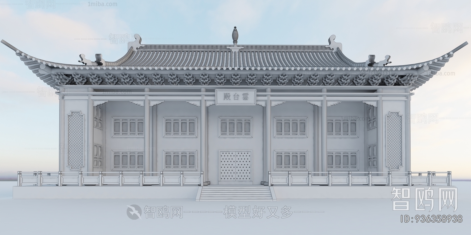 Chinese Style Ancient Architectural Buildings