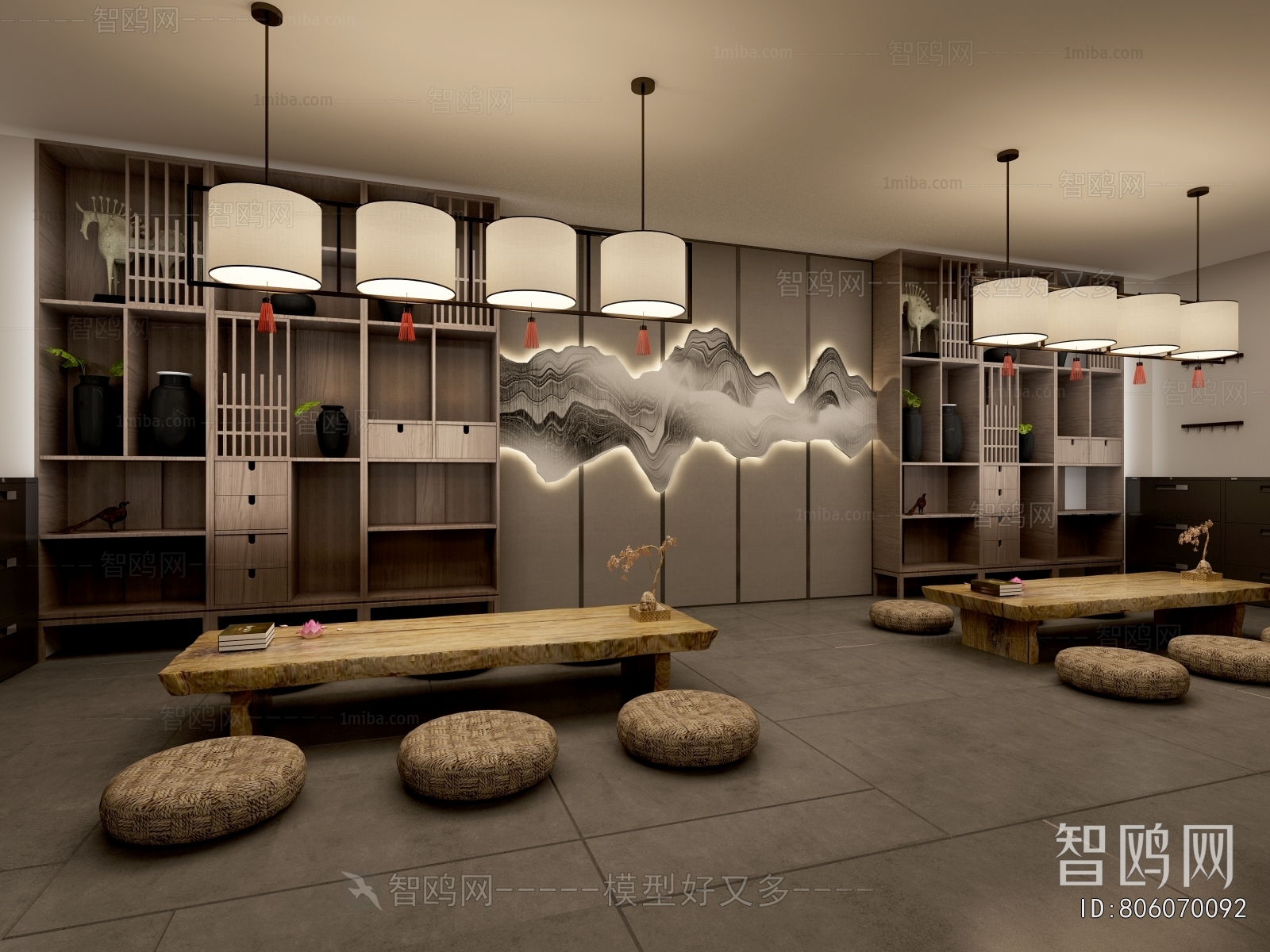 New Chinese Style School Classrooms