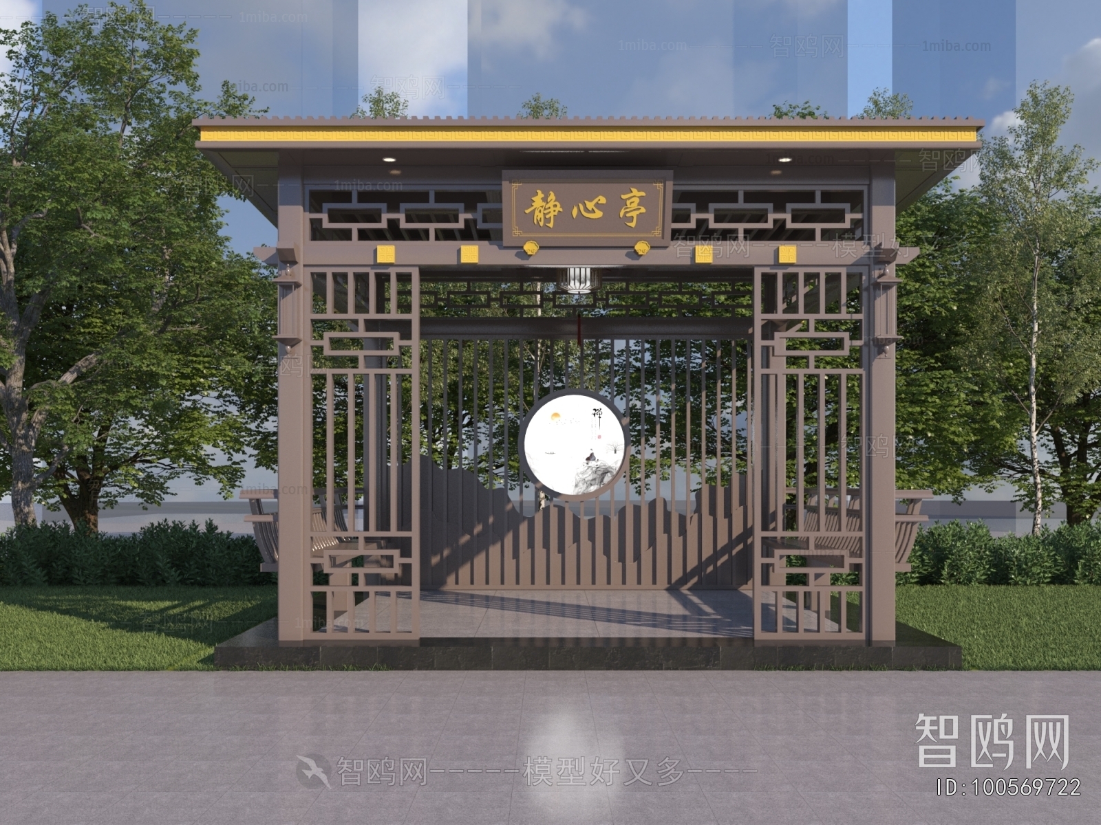 New Chinese Style Pavilion