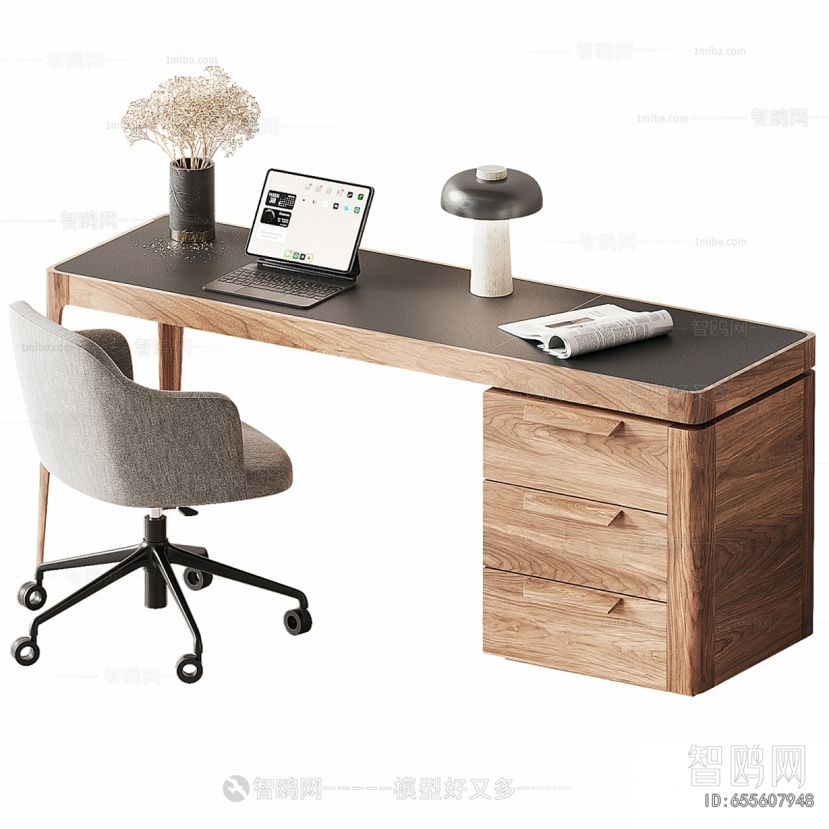 Modern Office Desk And Chair