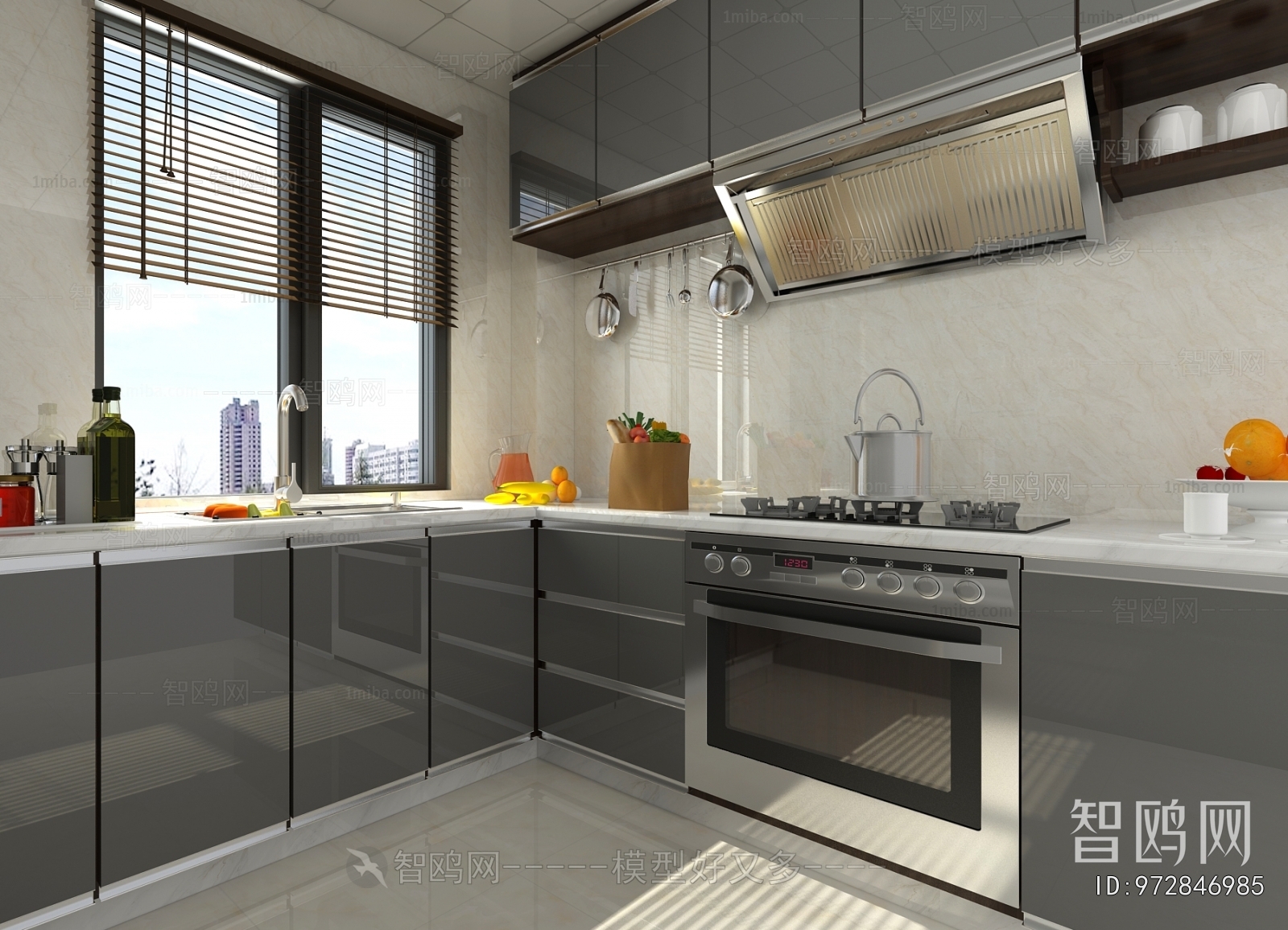 Modern The Kitchen