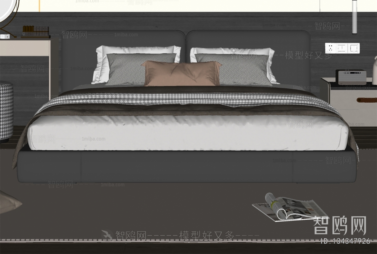 Modern Double Bed