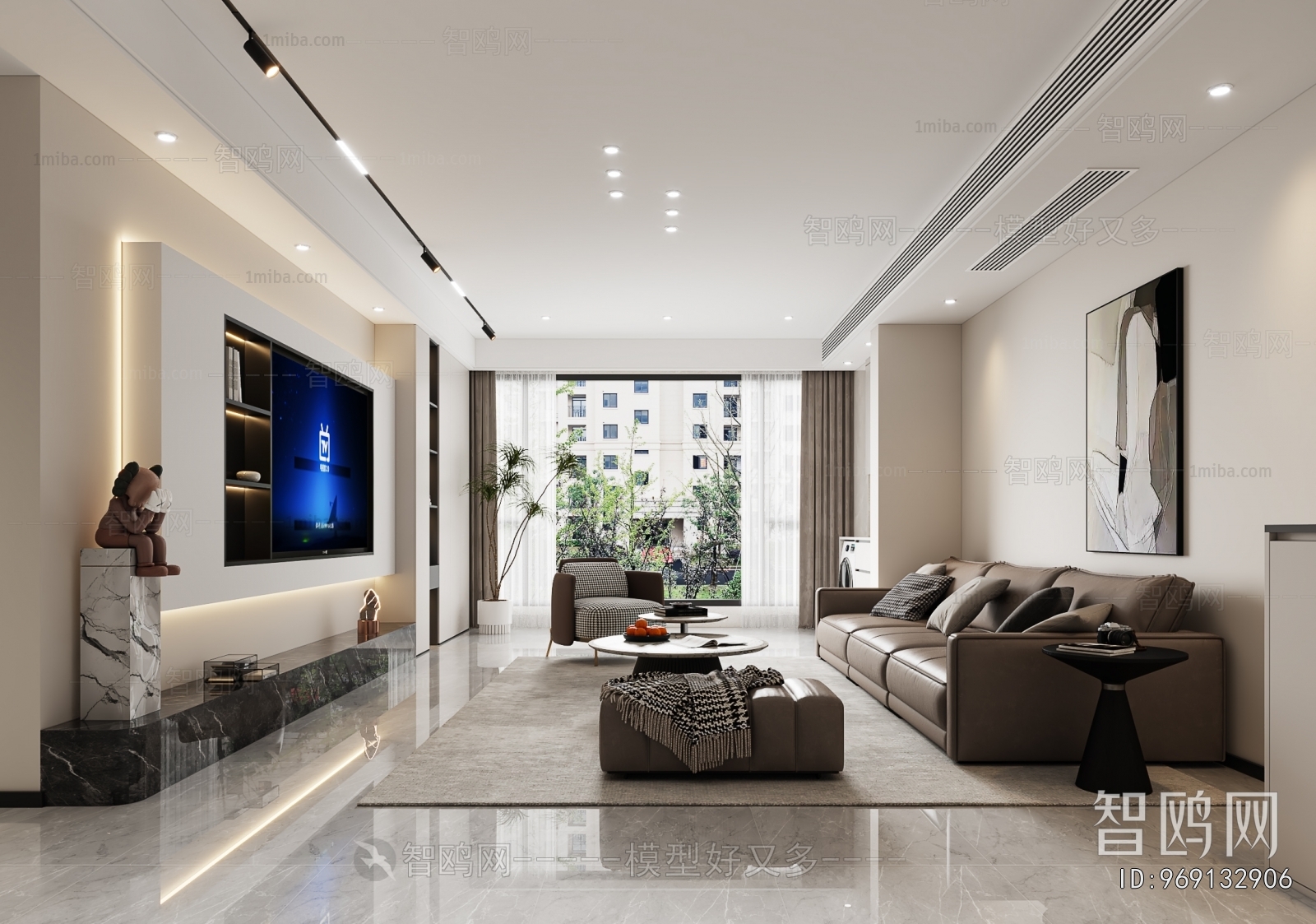 Modern A Living Room