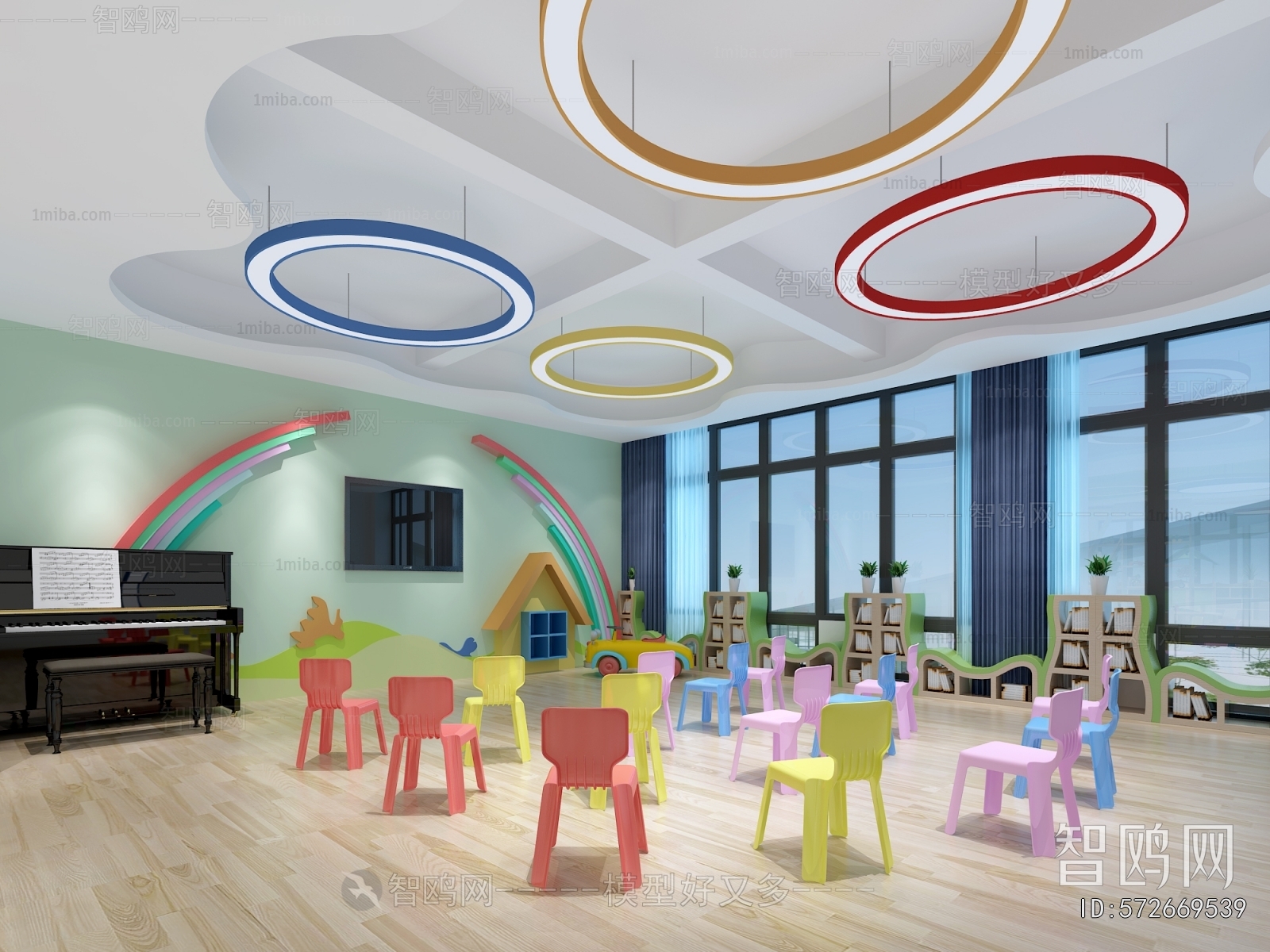 Modern Kindergarten Classrooms