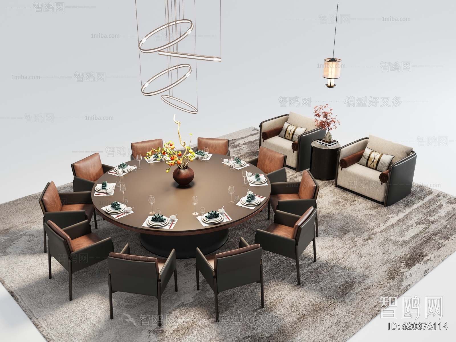 New Chinese Style Dining Table And Chairs