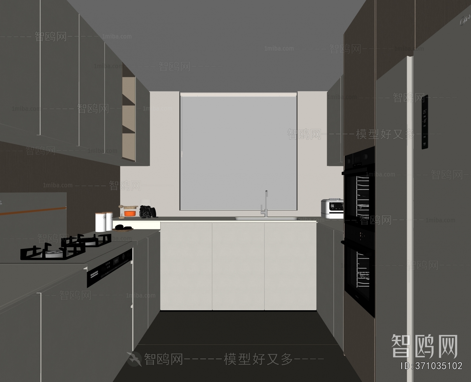 Modern The Kitchen