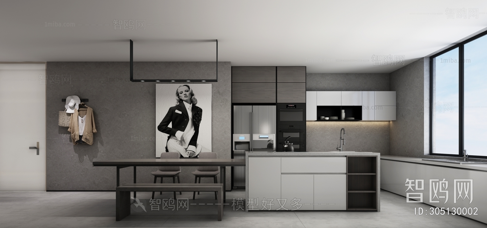 Modern The Kitchen