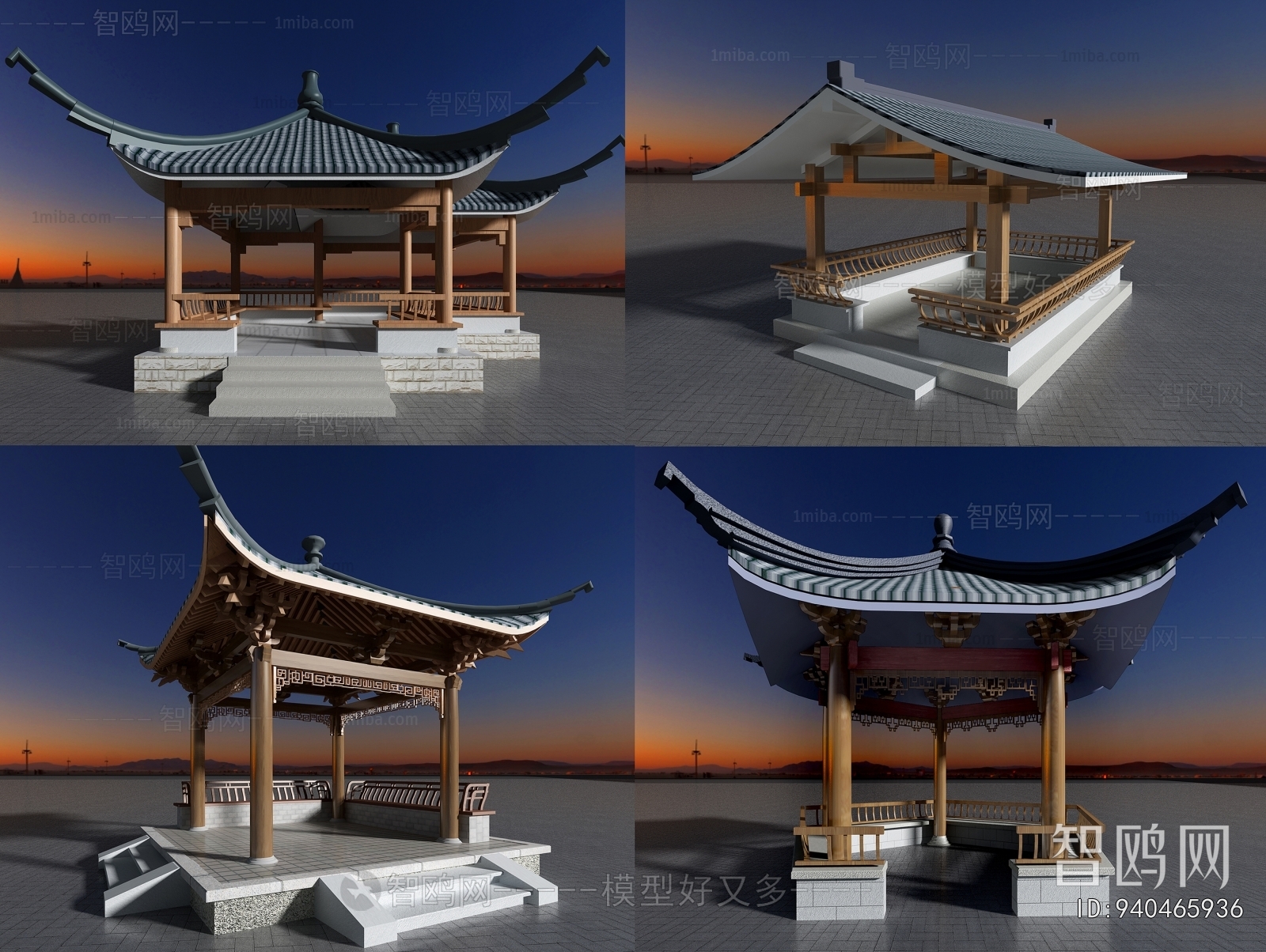 New Chinese Style Pavilion