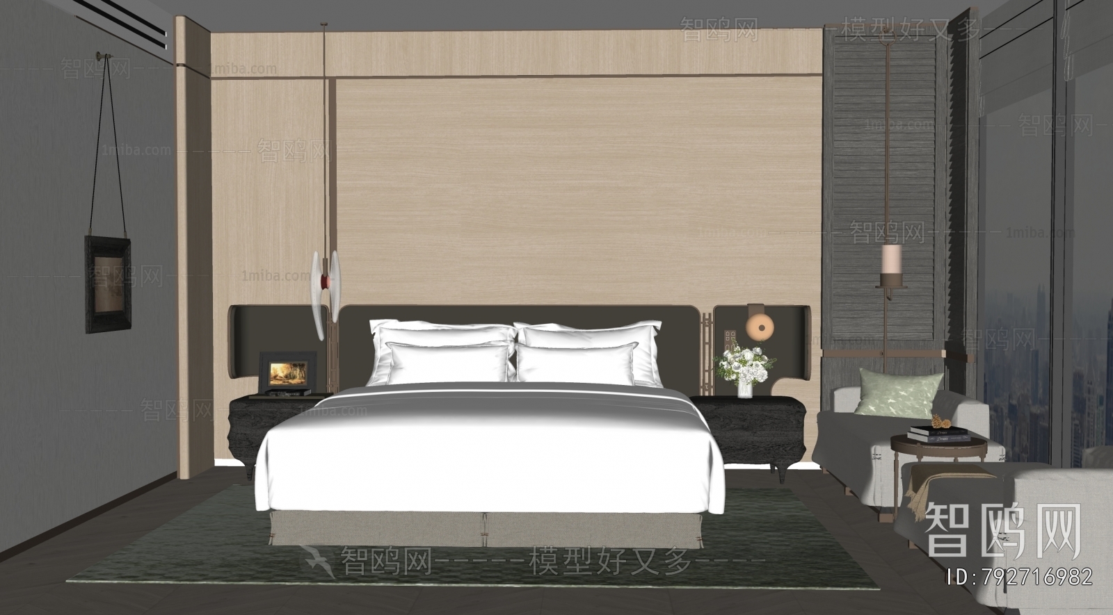 Modern Guest Room