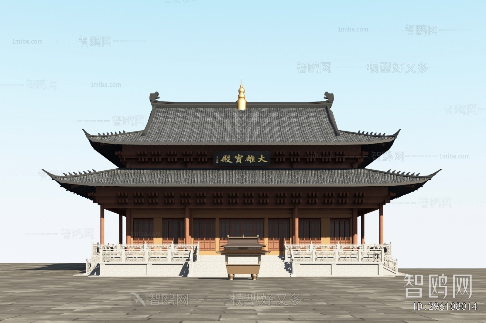 Chinese Style Ancient Architectural Buildings