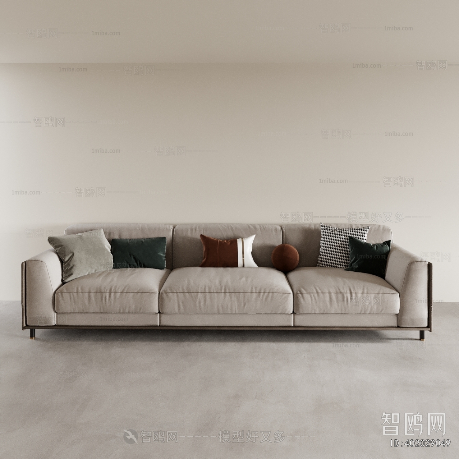 Modern Three-seat Sofa