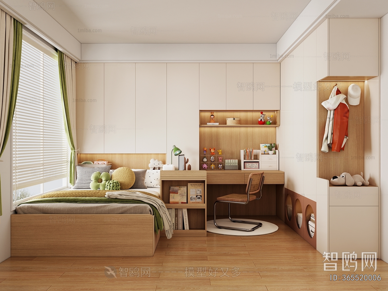 Modern Boy's Room And Son's Room