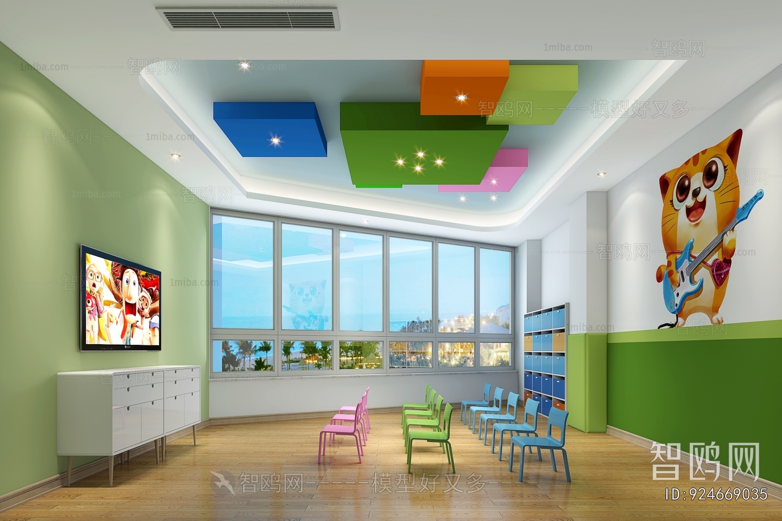 Modern Kindergarten Classrooms