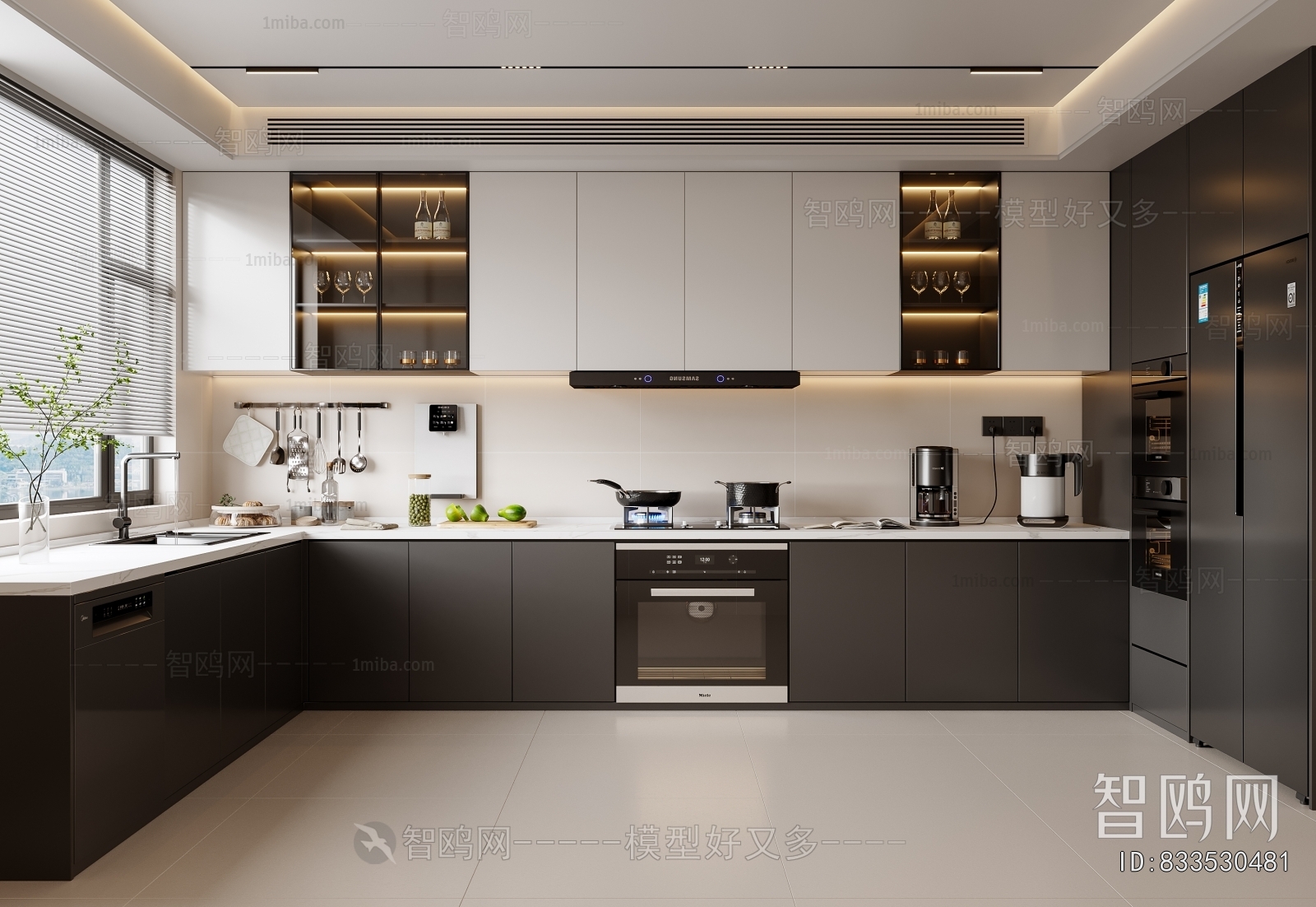 Modern The Kitchen