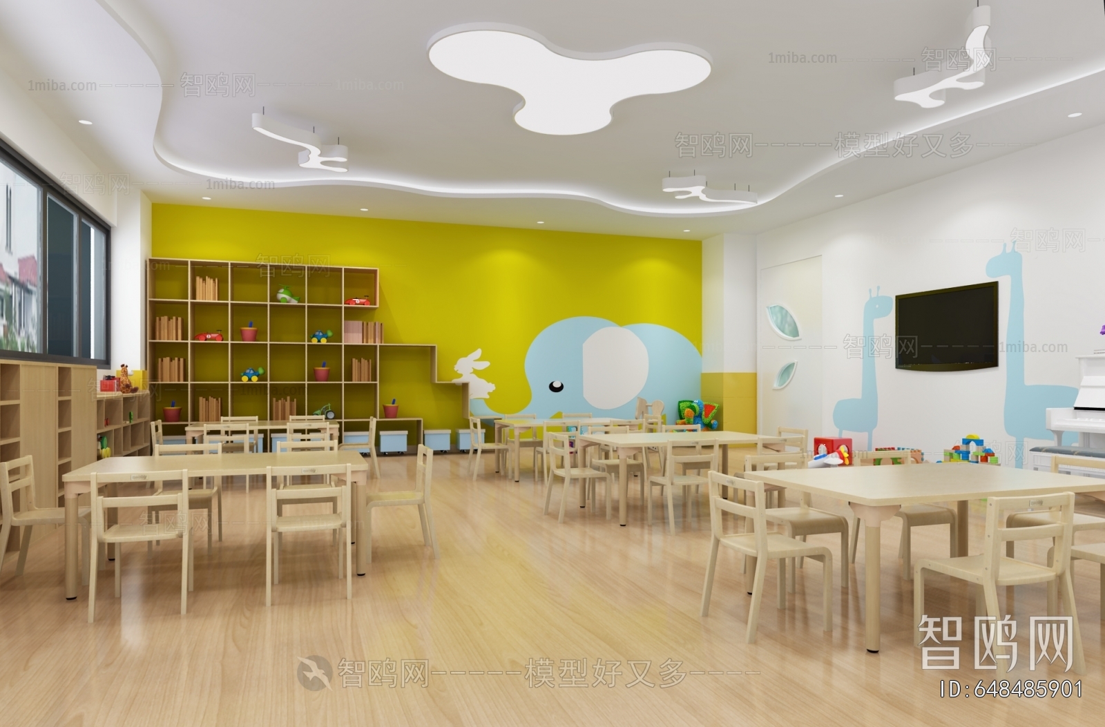 Modern Kindergarten Classrooms