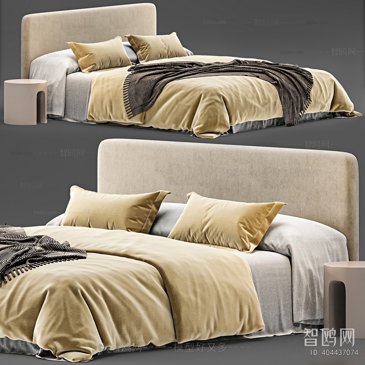 Modern Double Bed