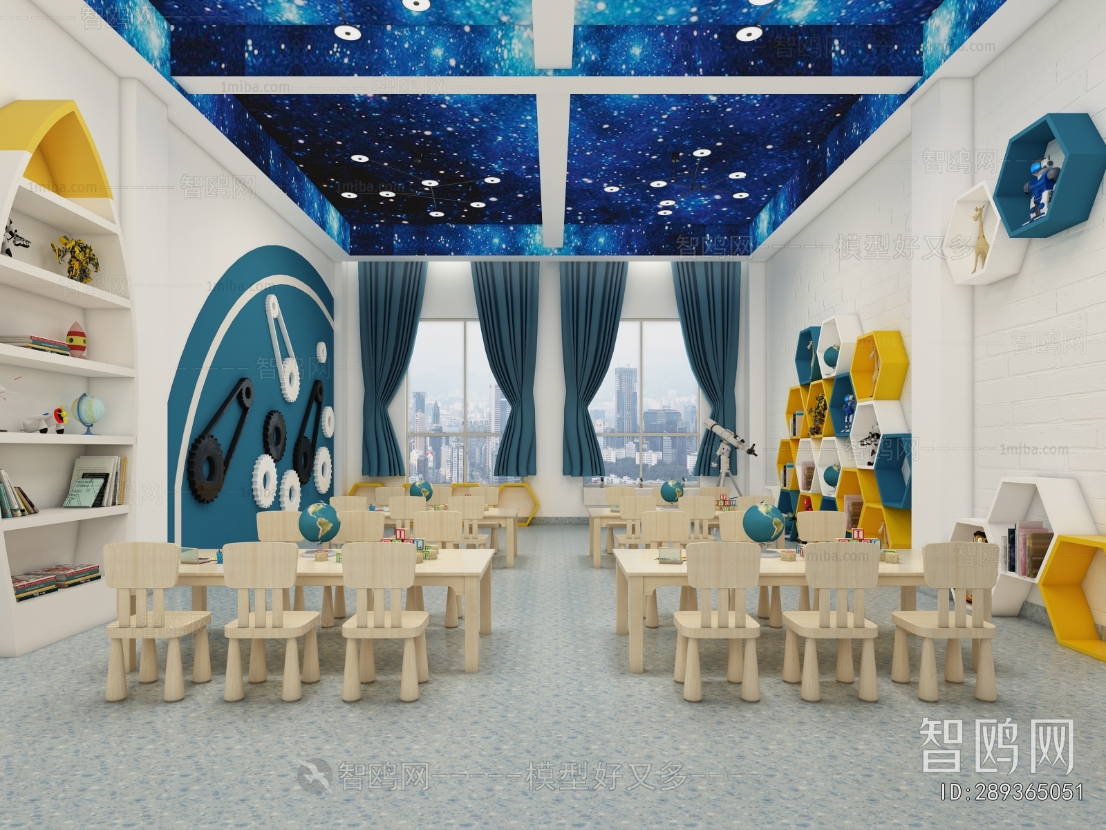 Modern Kindergarten Classrooms