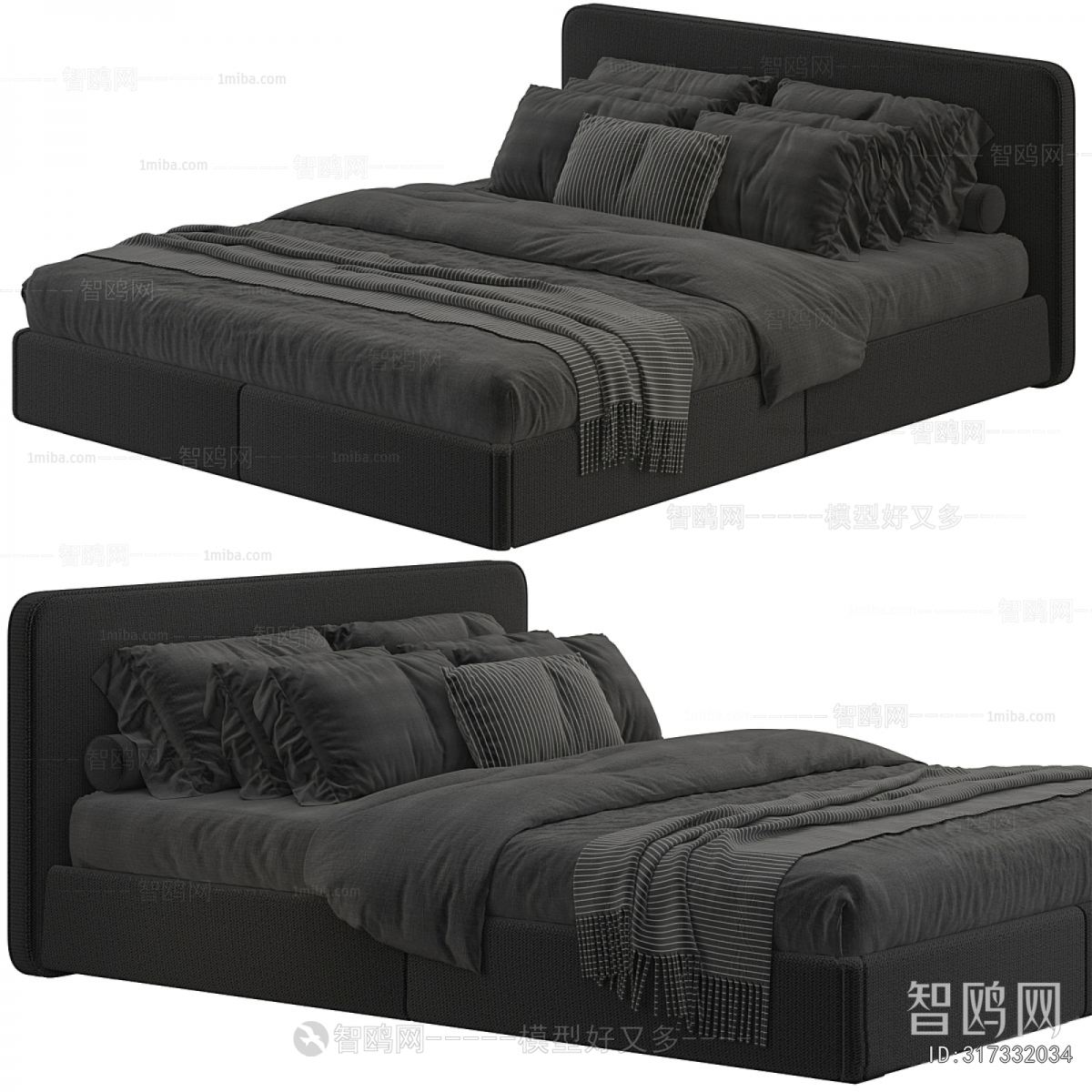 Modern Double Bed