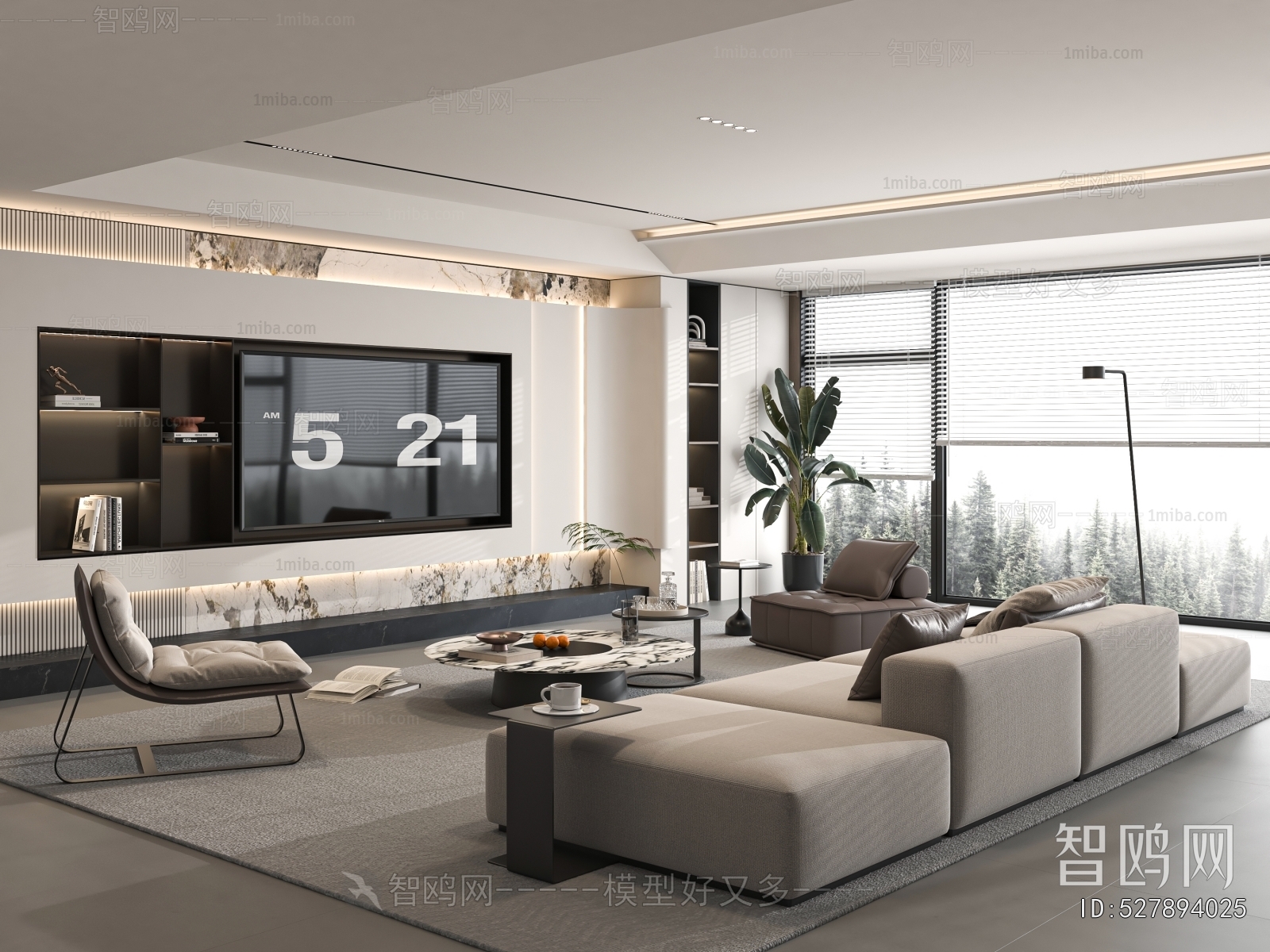 Modern A Living Room