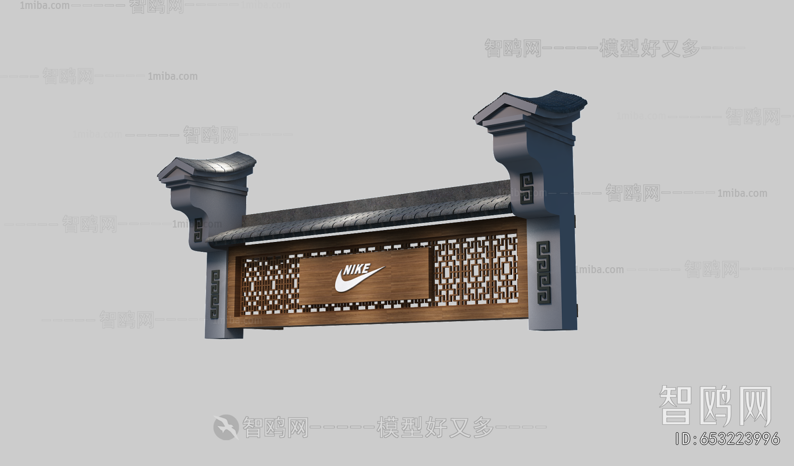 Chinese Style Building Component