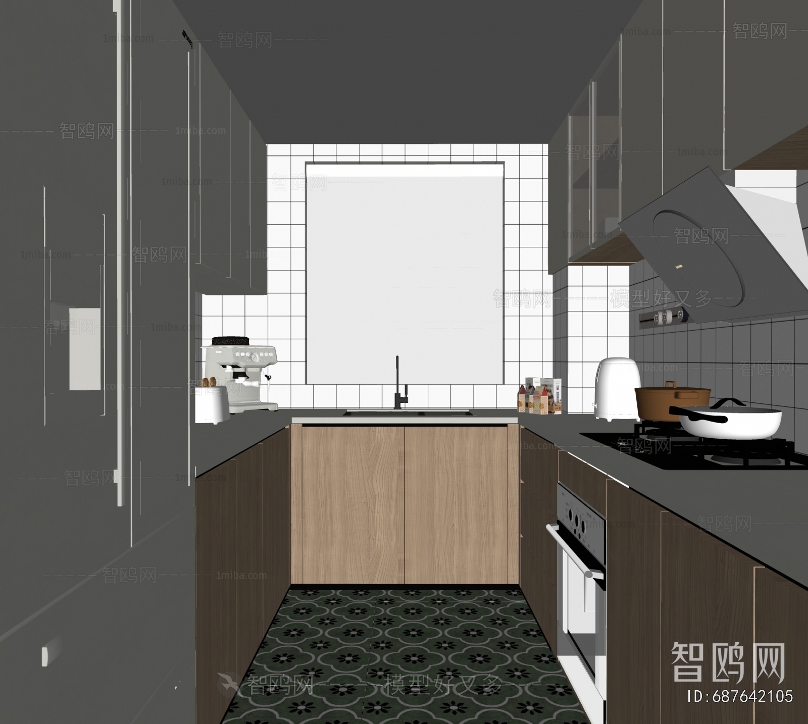 Modern Nordic Style The Kitchen