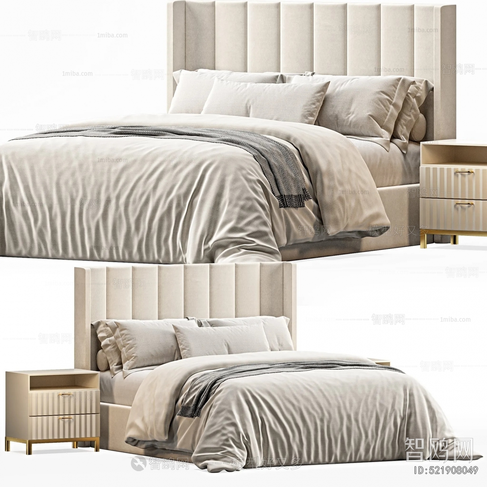 Modern Double Bed