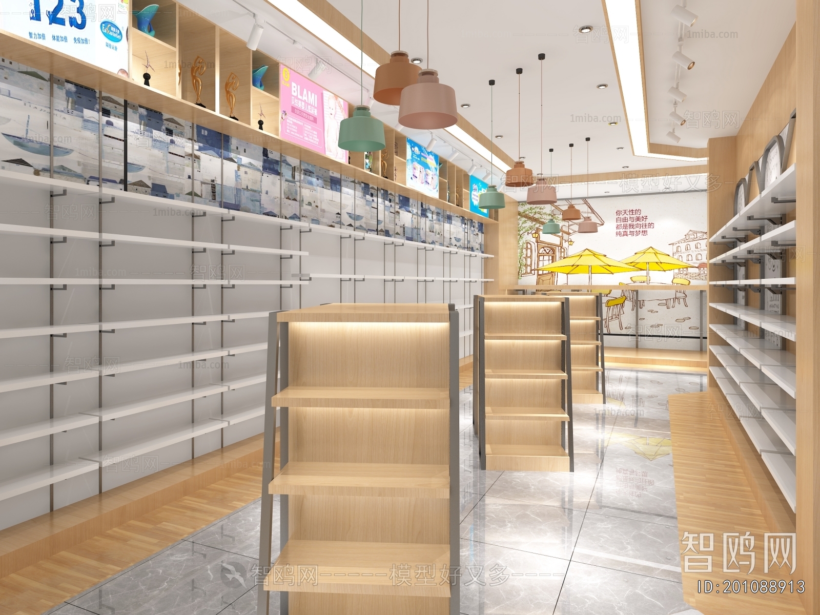 New Chinese Style Retail Stores