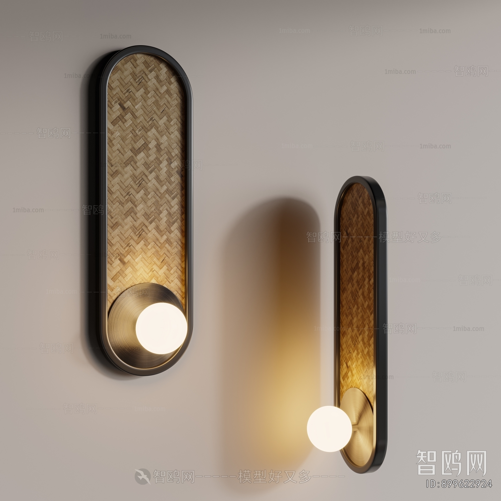 Wabi-sabi Style Wall Lamp