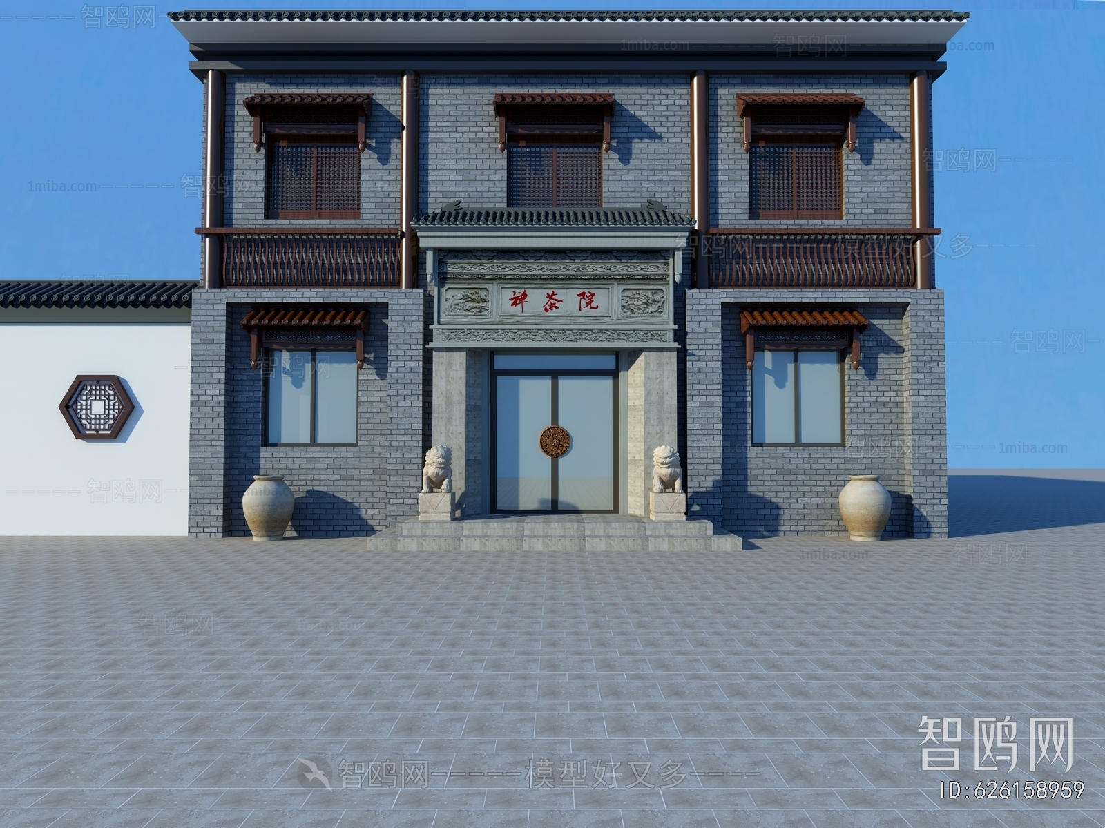 Chinese Style Facade Element