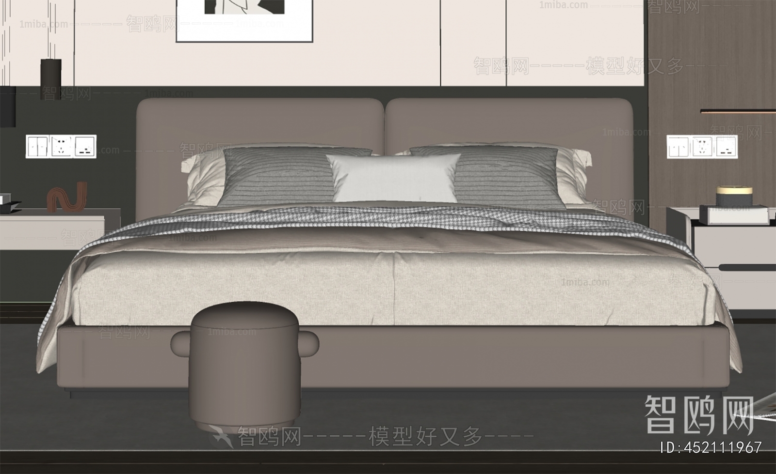 Modern Double Bed