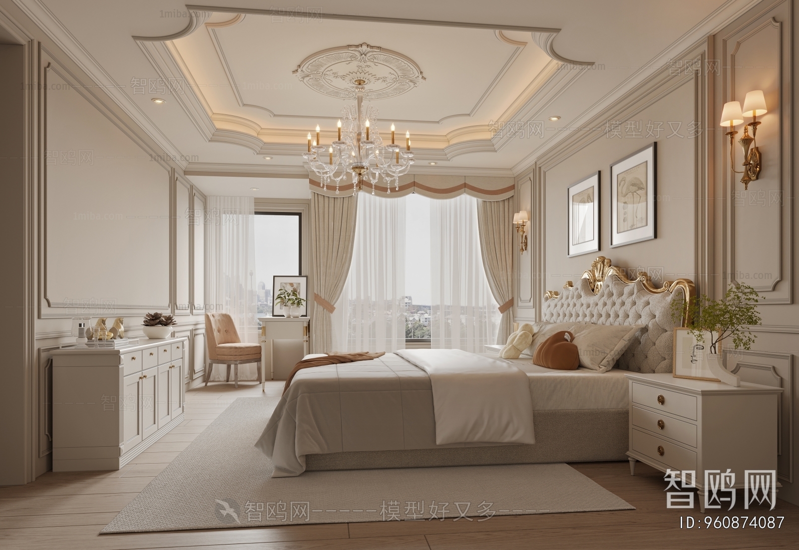 American Style Bedroom