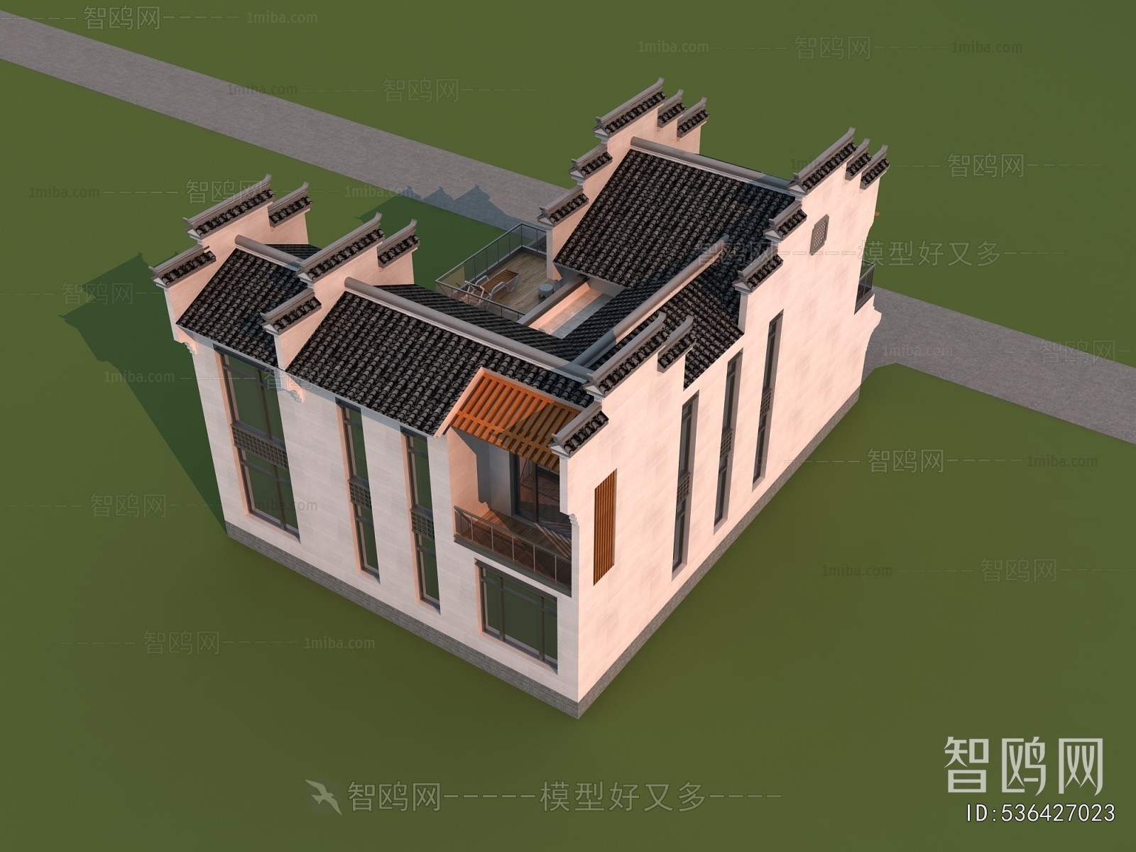 New Chinese Style Detached Villa