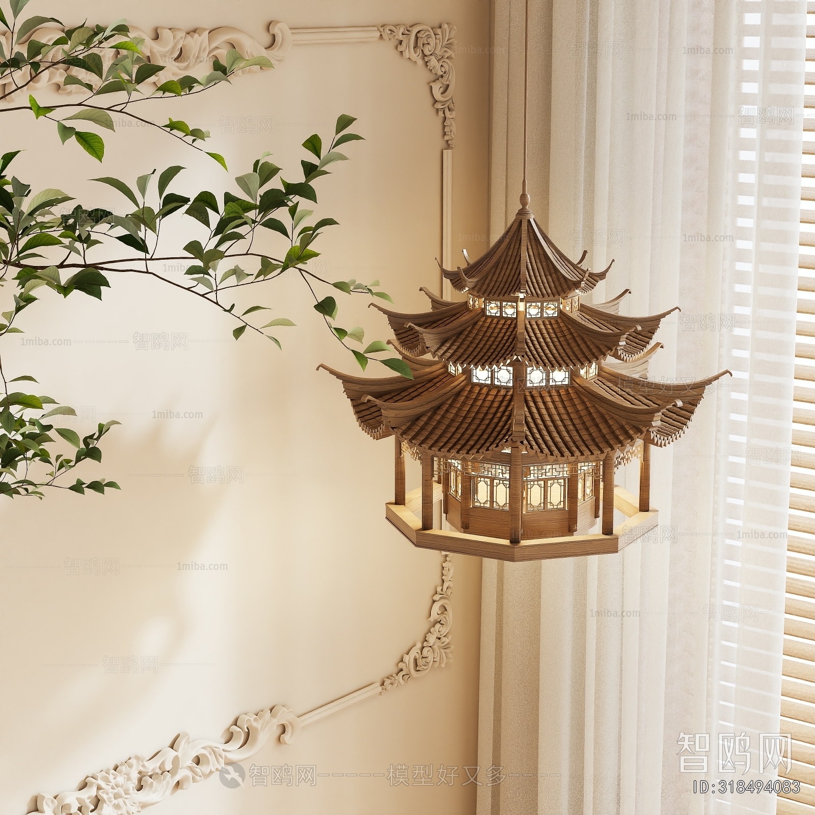 New Chinese Style Droplight