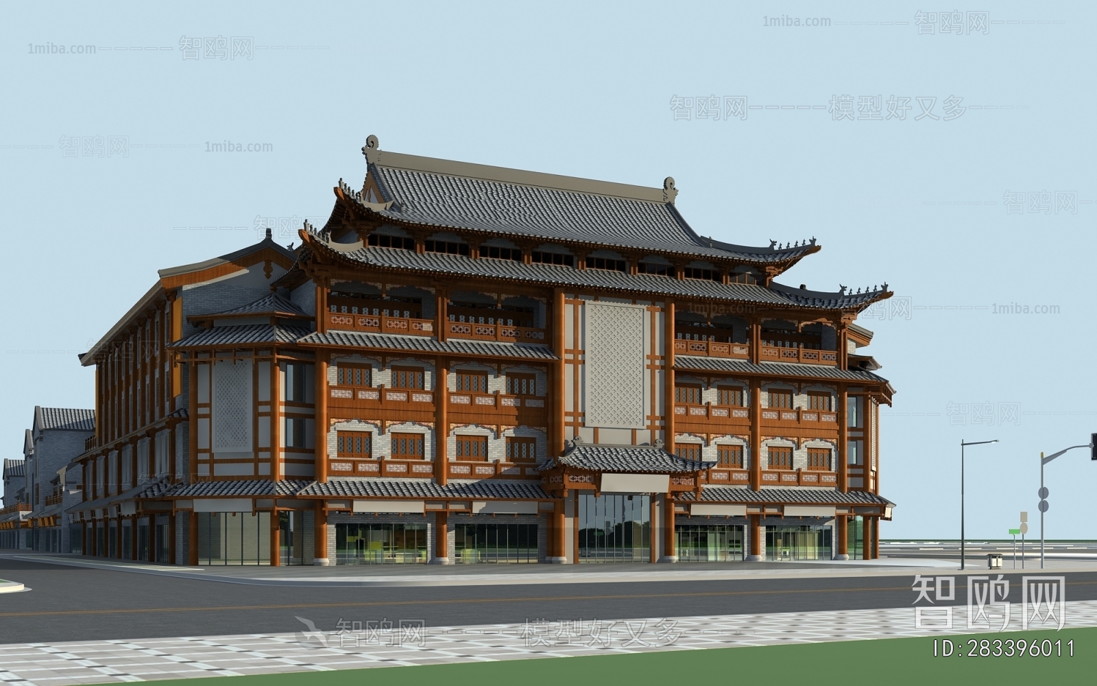 New Chinese Style Chinese Style Ancient Architectural Buildings