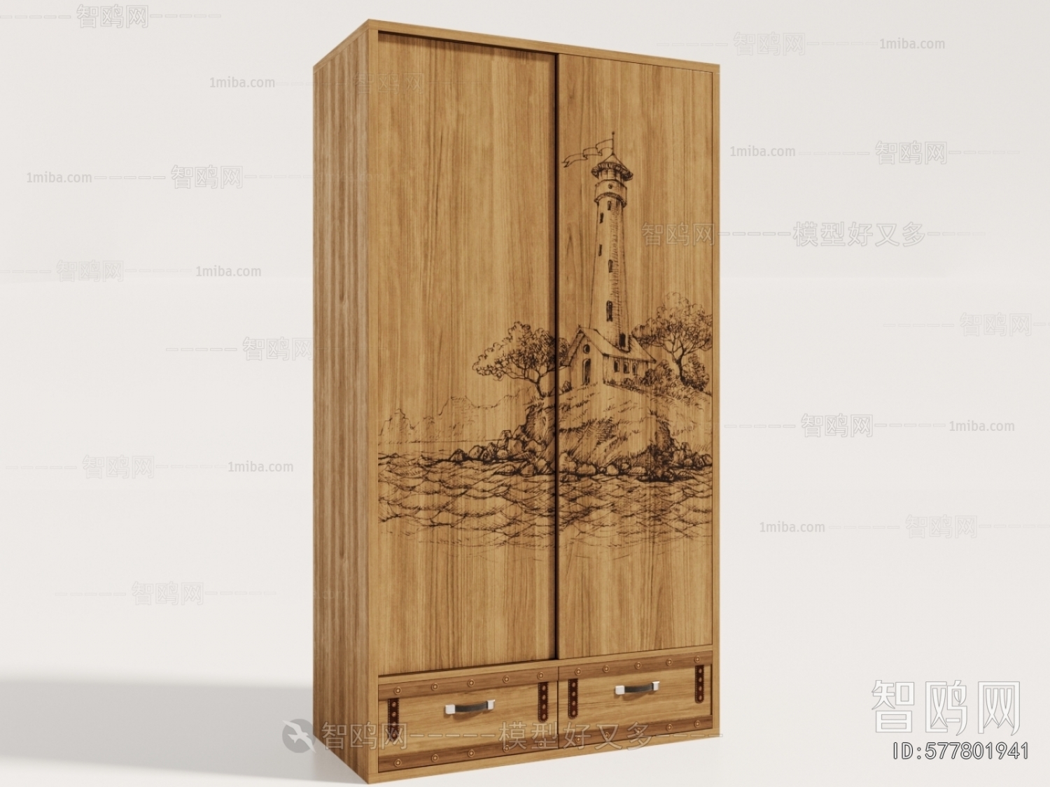 New Chinese Style The Wardrobe