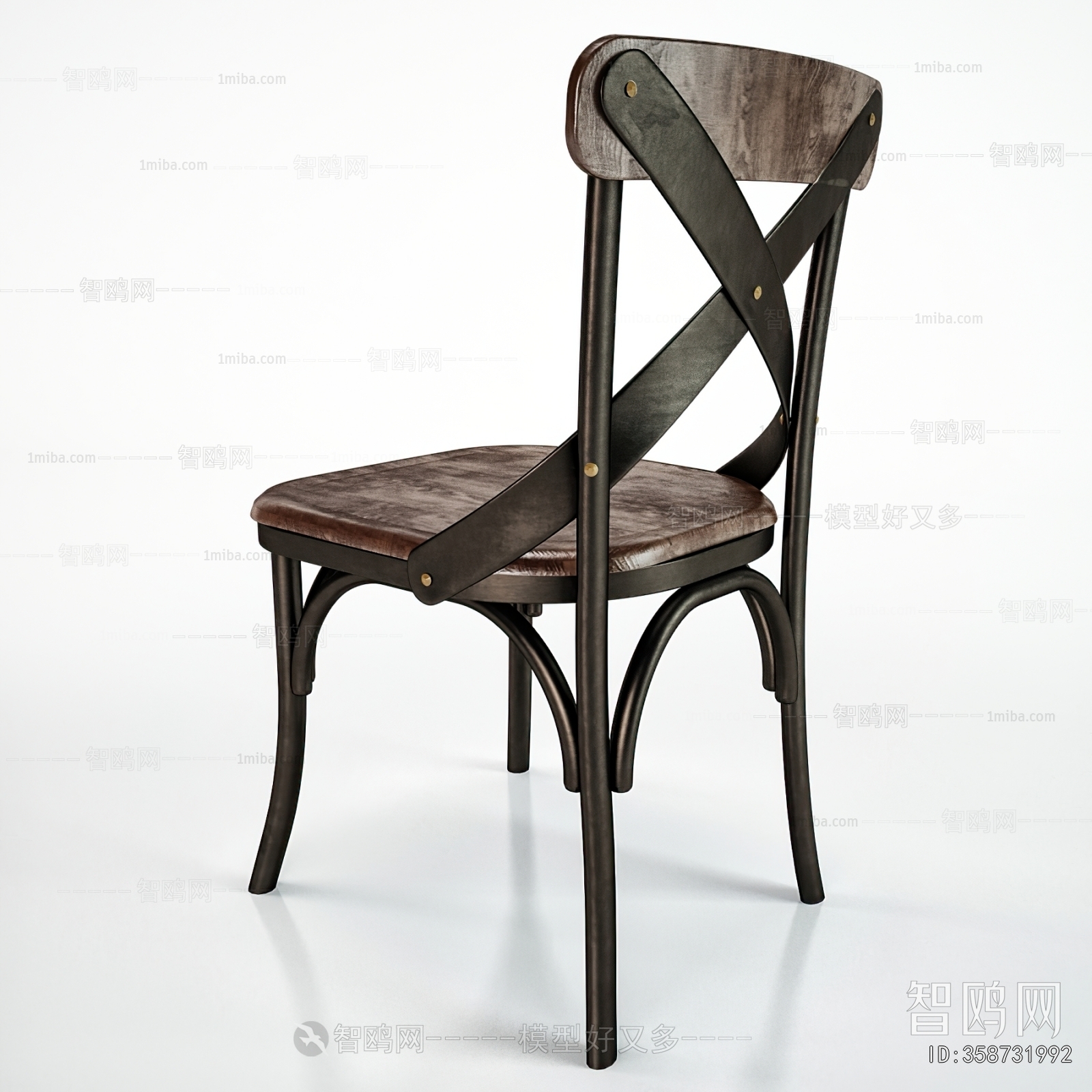 Industrial Style Dining Chair