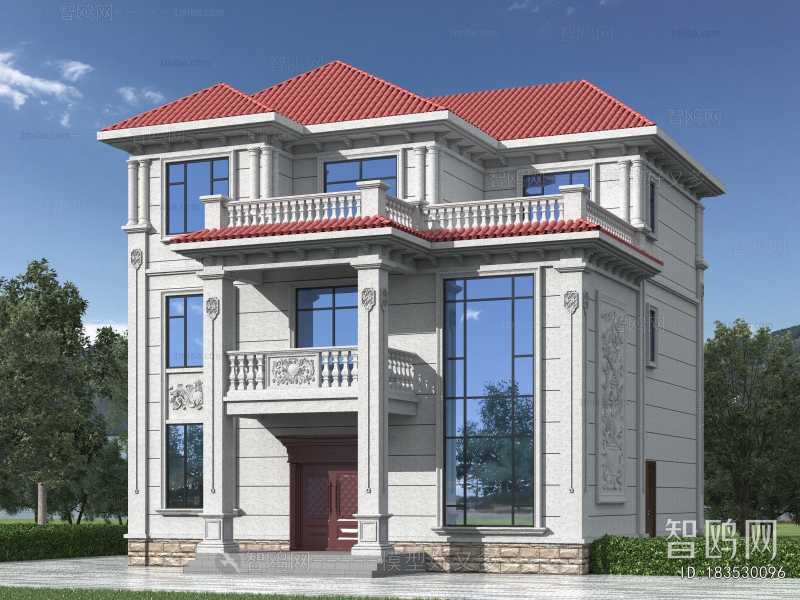 Simple European Style Detached Villa