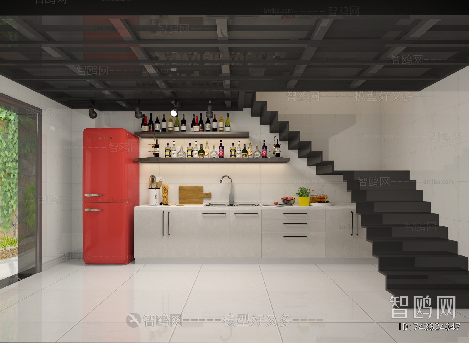 Modern The Kitchen