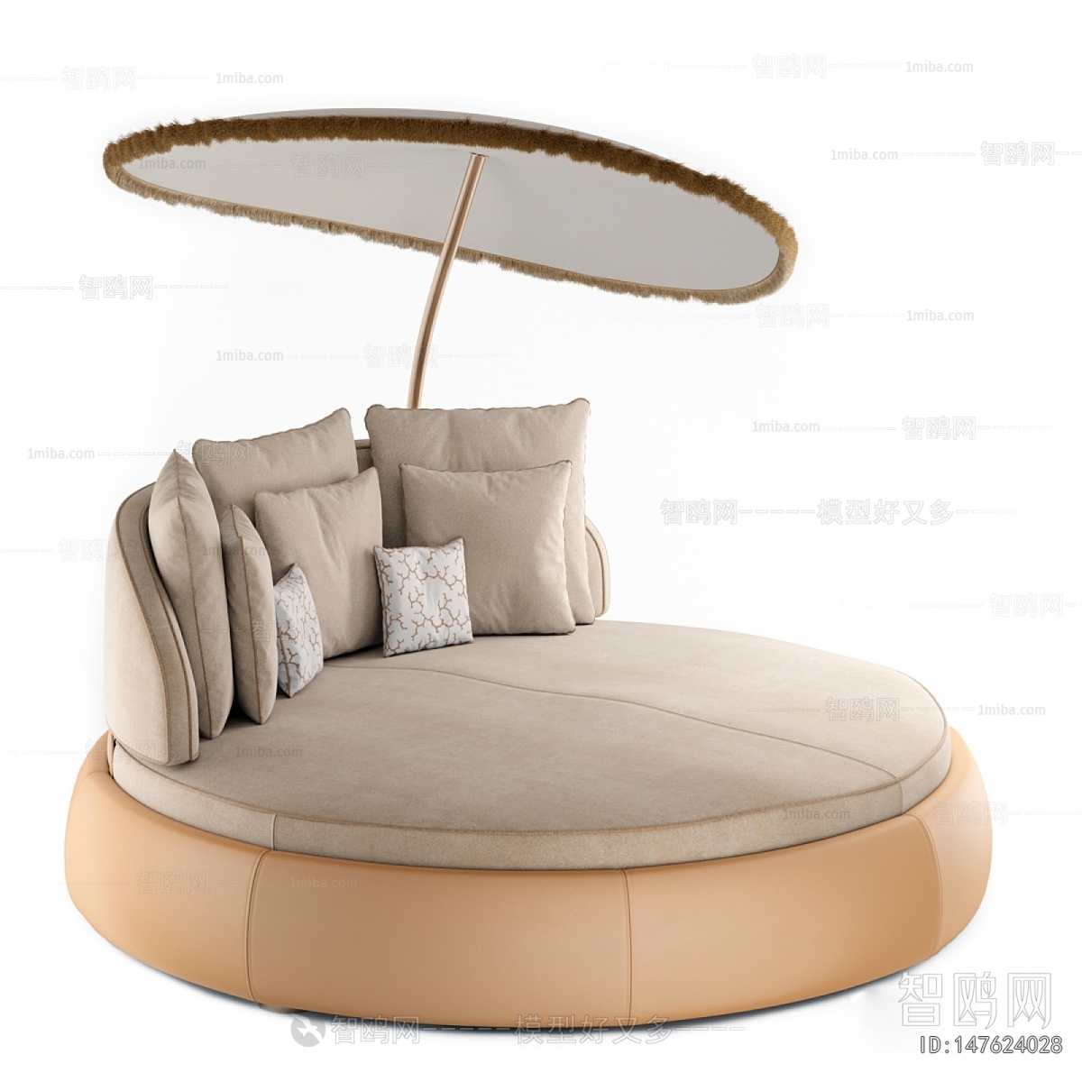 Modern Round Bed